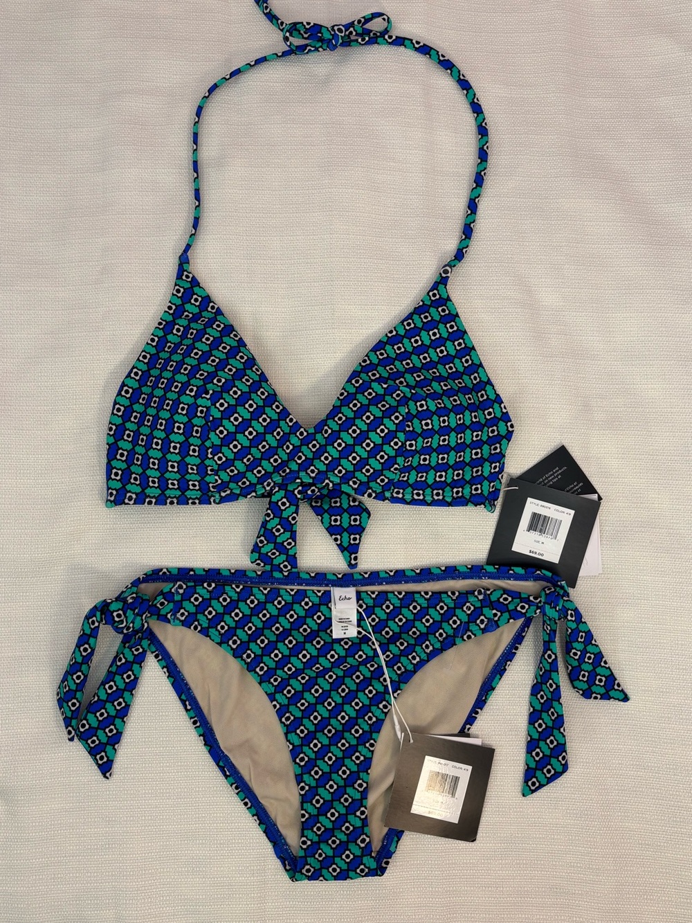 NWT Echo 2-Piece Women Bikini Set Sz Medium | Women Bikini Set -
